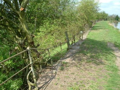 Railings as they were